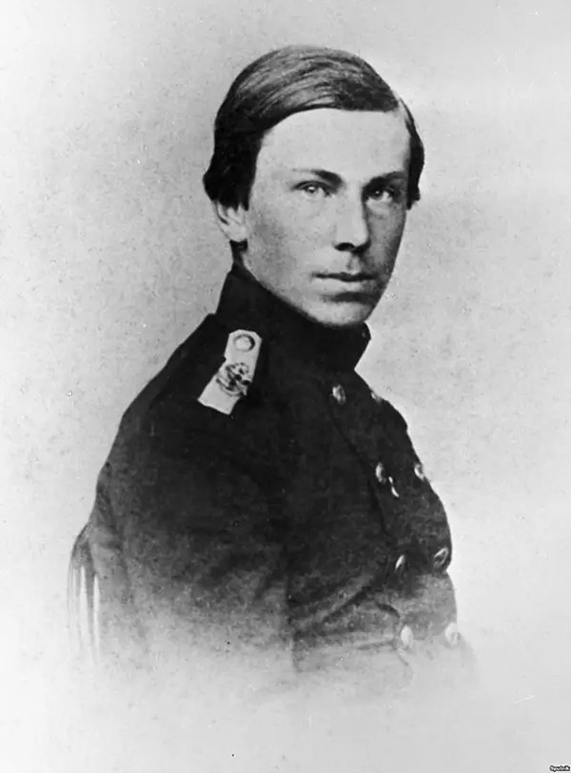 The image of Nikolai Rimsky-Korsakov in his youth. Midshipman just after graduation from the Naval Cadet Corps. Spring, 1862__ (1).PNG